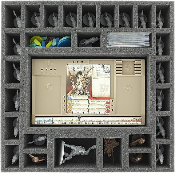 Feldherr foam set compatible with Zombicide Wulfsburg - board game box