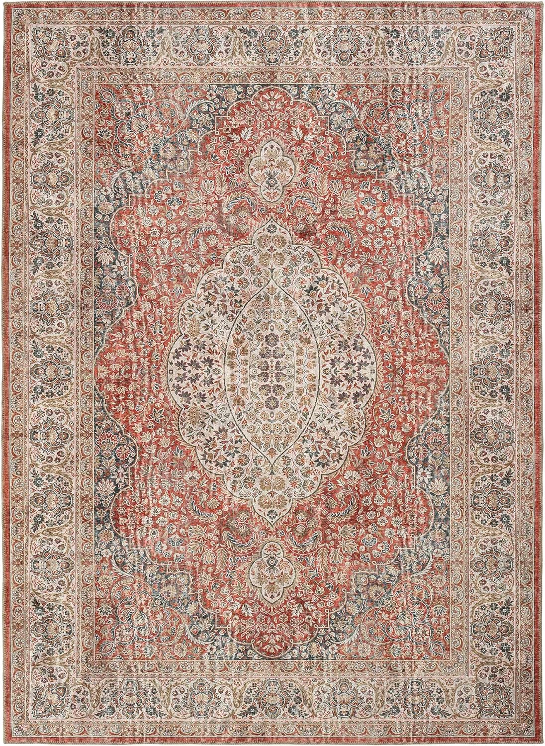 Cool Carpet Private Tile Ethnic Pattern Authentic Chenille Carpet Washable Vintage Belly Salon Carpet