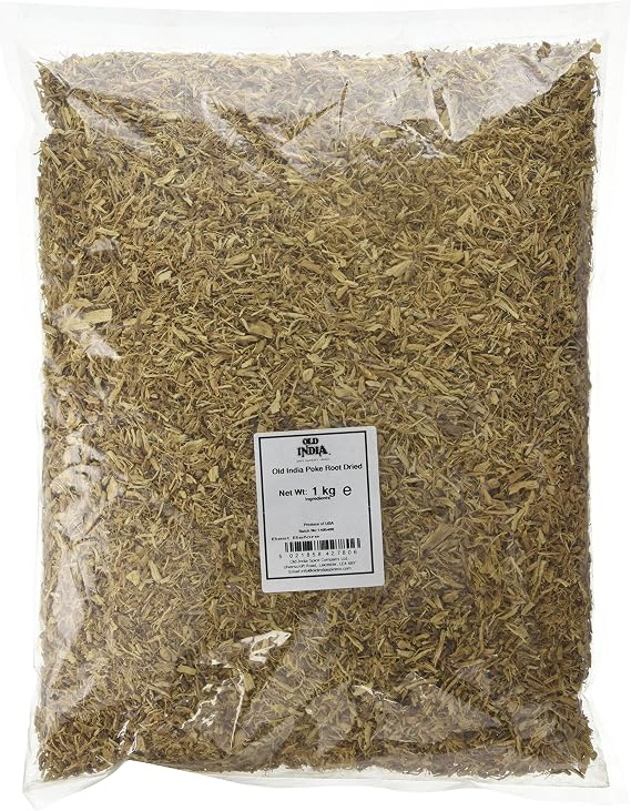 Old India Poke Root Dried 1 Kg