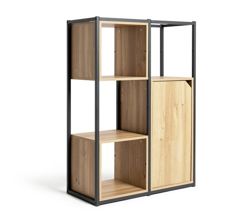 Habitat Loft Living Shelving Unit - Light Oak