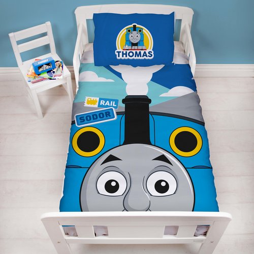 Thomas The Tank Engine Kids Peekaboo Bedding Set - Toddler
